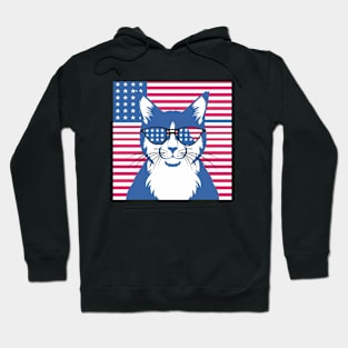 America-Cat Hoodie